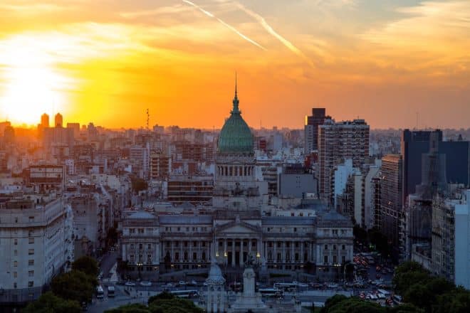 Le Palacio Barolo à Buenos Aires, Argentine.