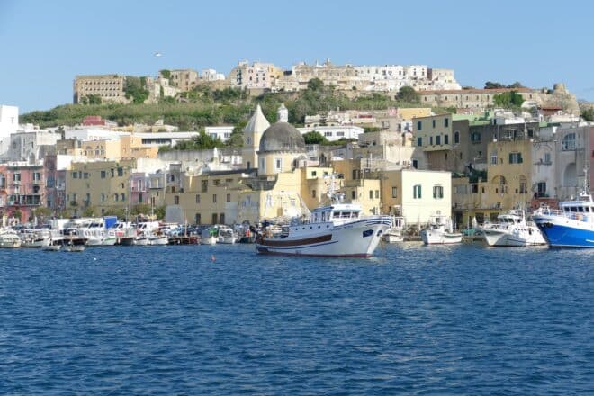 Ilde de Procida, en Ombrie (Italie)