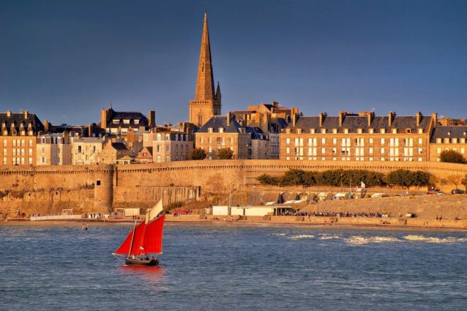 Photo d'illustration. La ville de Saint-Malo.