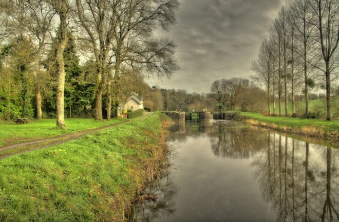 Photo d'illustration. Le canal de Nantes à Brest.