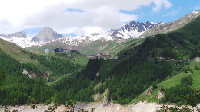 Photo d'illustration. Bonneval-sur-Arc et le col de l'Iseran (hautes-Alpes)