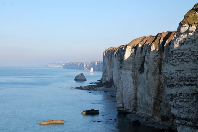 Photo d'illustration. Des falaises en Normandie.