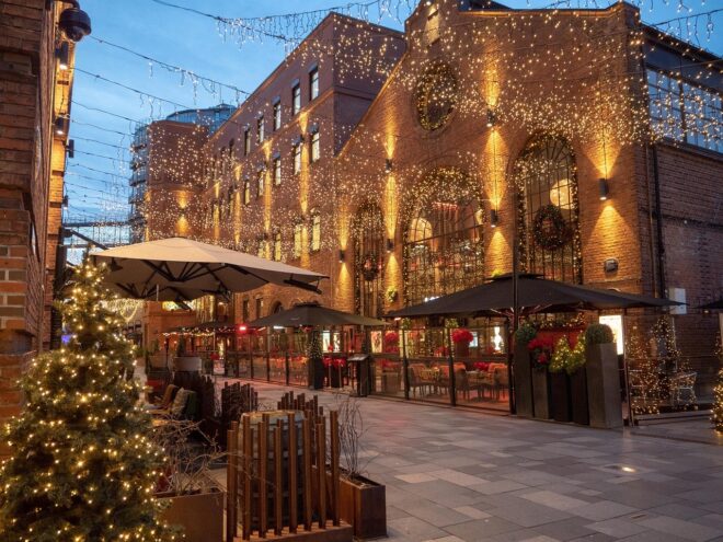 Photo d'illustration. Noël à Oslo.