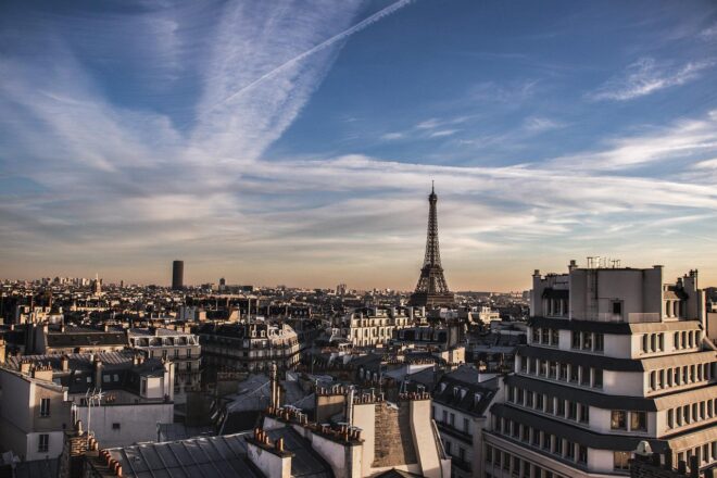 Photo d'illustration. Vue sur la Tour Eiffel.
