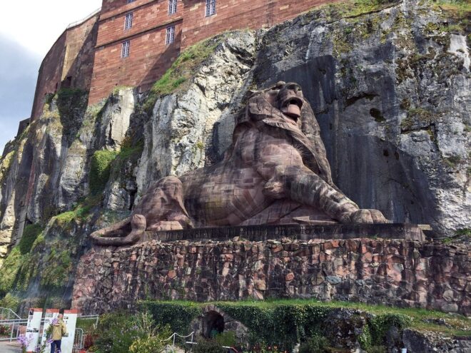 Photo d'illustration. Le lion de Belfort.