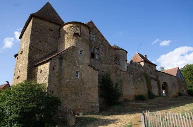 Photo d'illustration. Un château en Bourgogne.