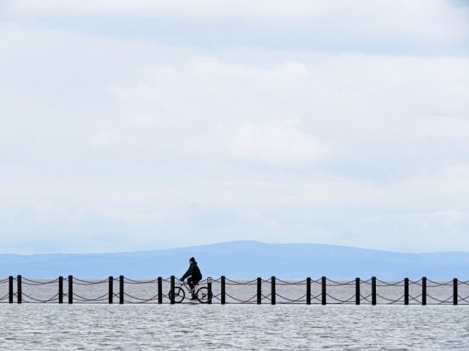 Illustration. Une ballade à vélo.