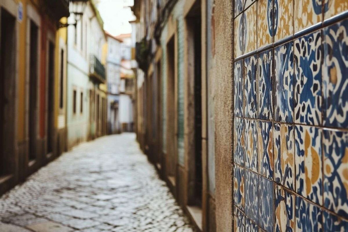 Carreaux portugais authentiques à porto