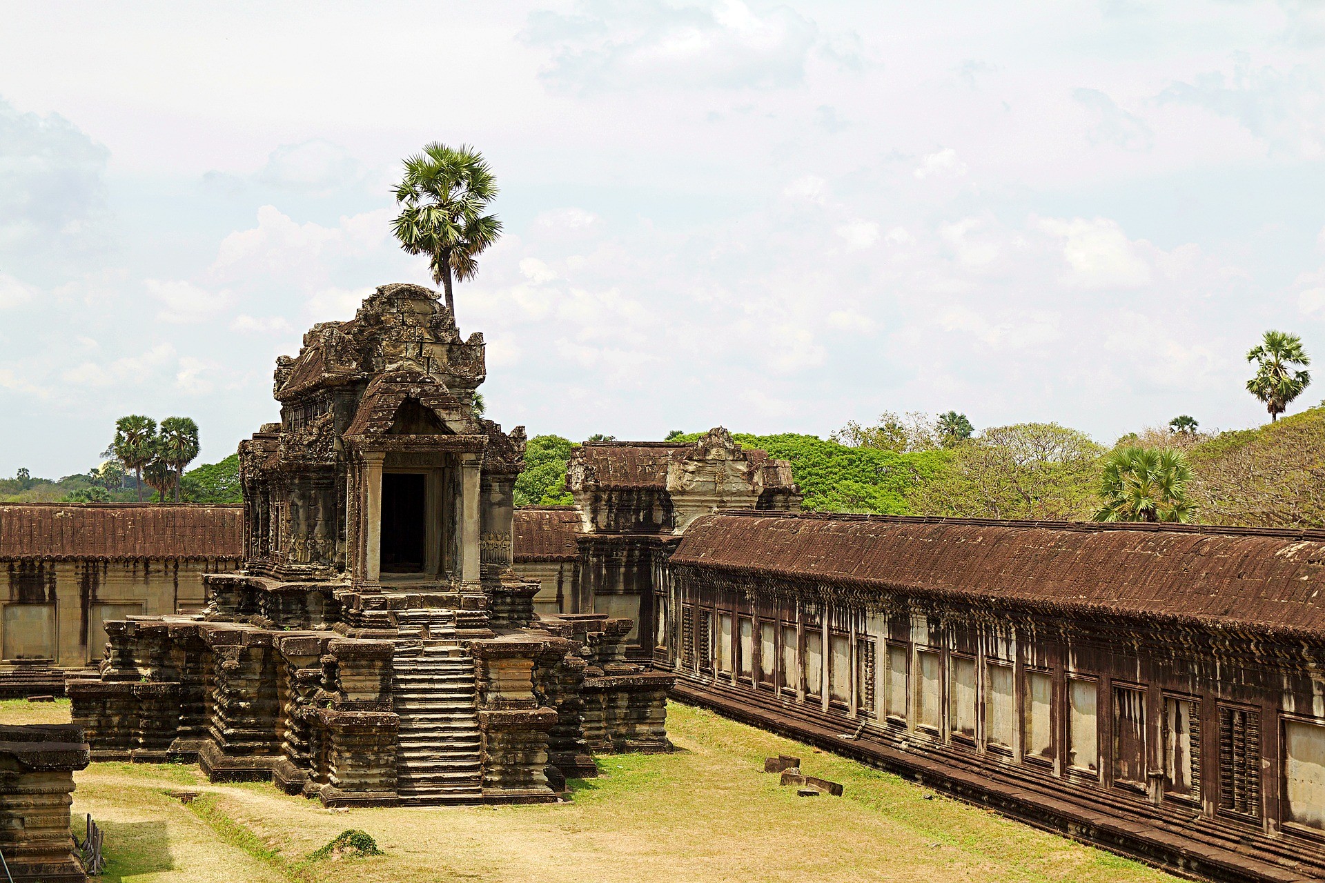 Le site archéologique d'Angkor, au Cambodge.