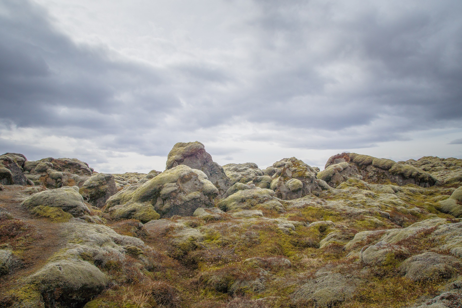 Photo d'illustration. Un paysage minéral islandais.