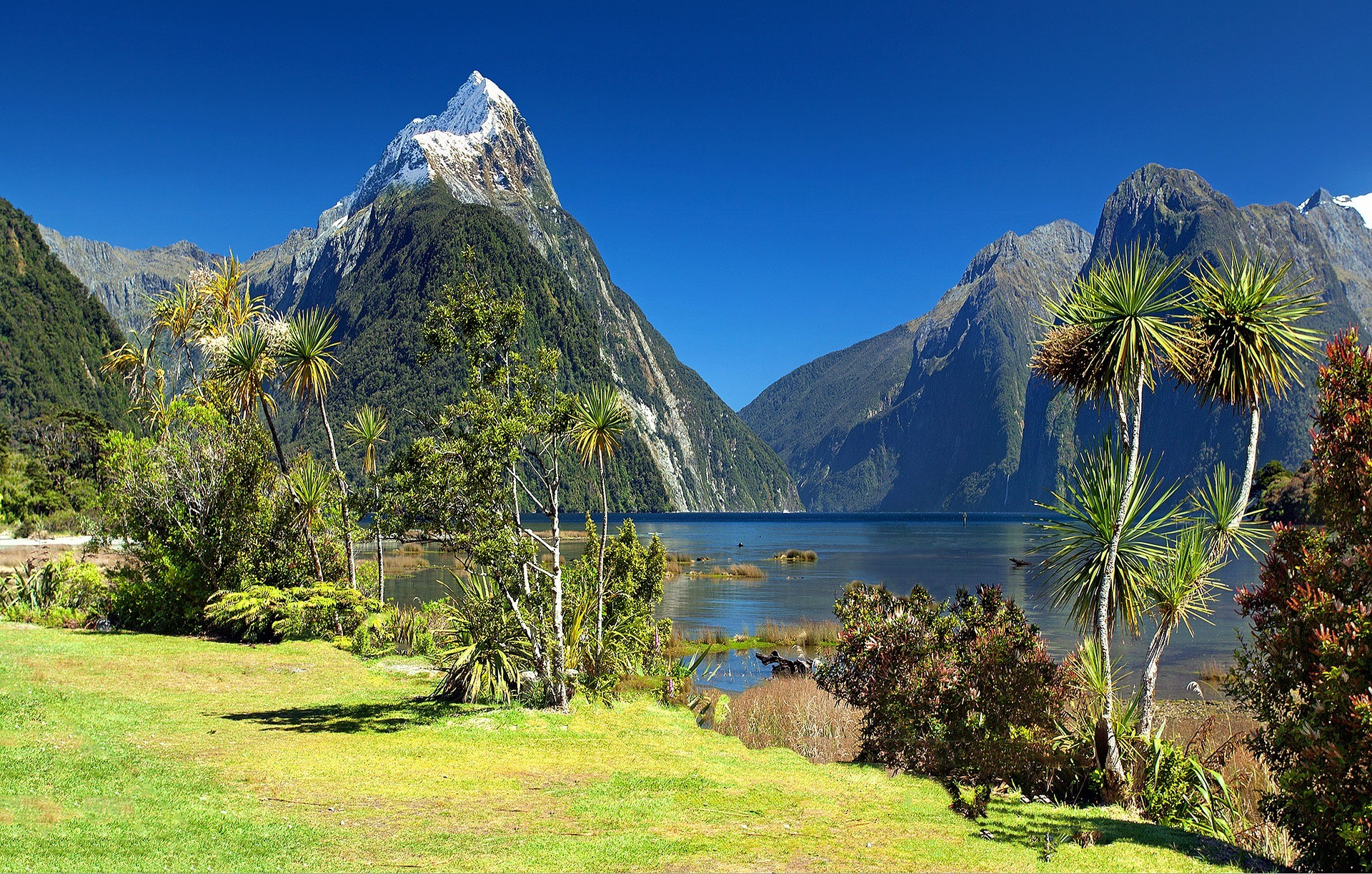 Mitre Peak, en Nouvelle-Zélande