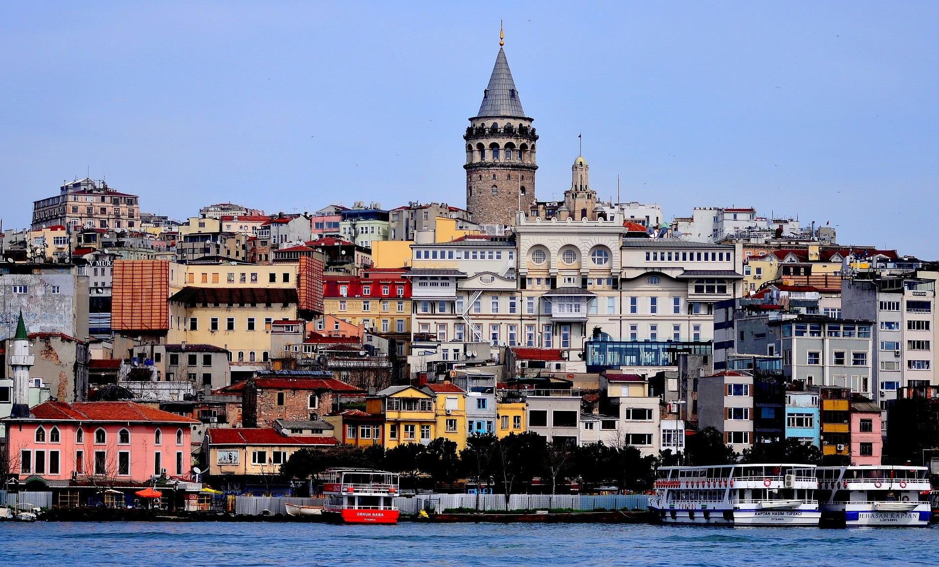La tour de Galata à Istanbul, Turquie.