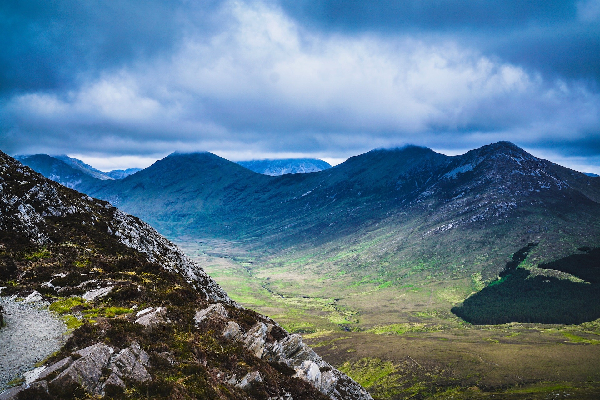 Paysage du Connemara, Irlande
