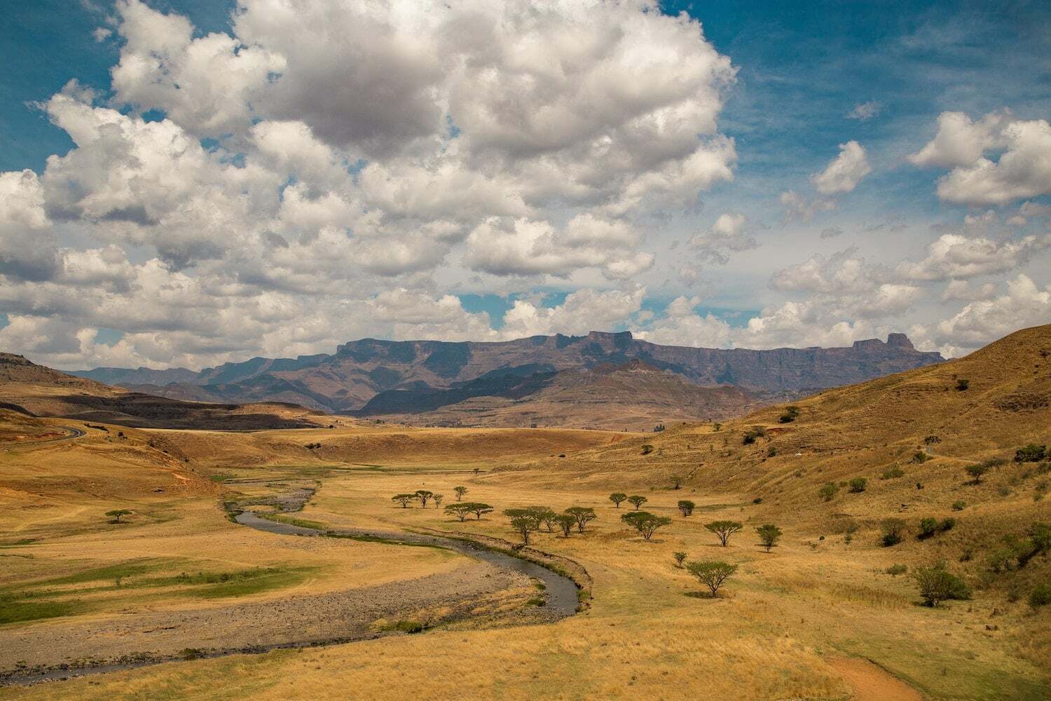 Mont-aux-Sources, Afrique du Sud.