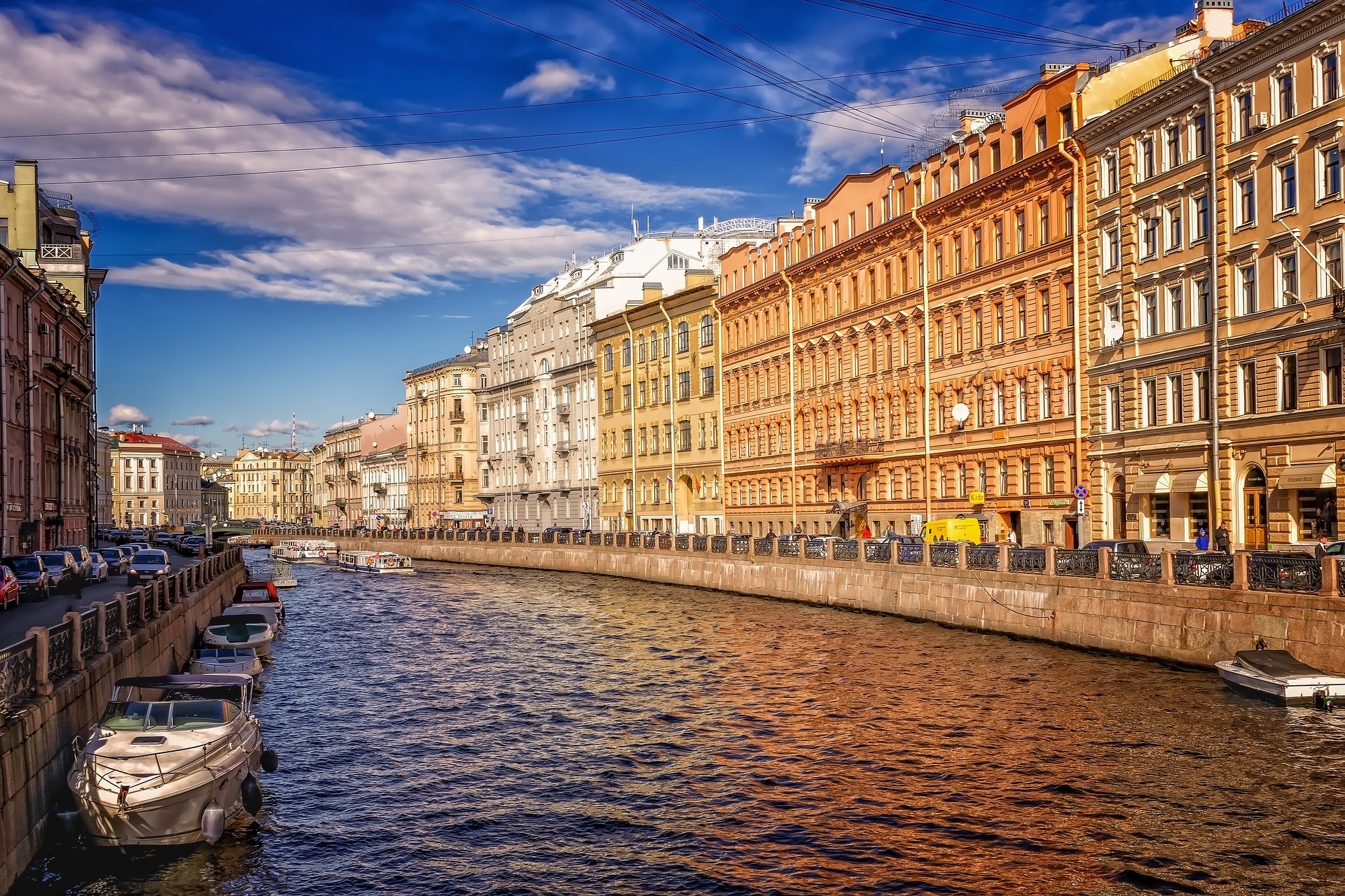 Saint-Ptersbourg, en Russie.