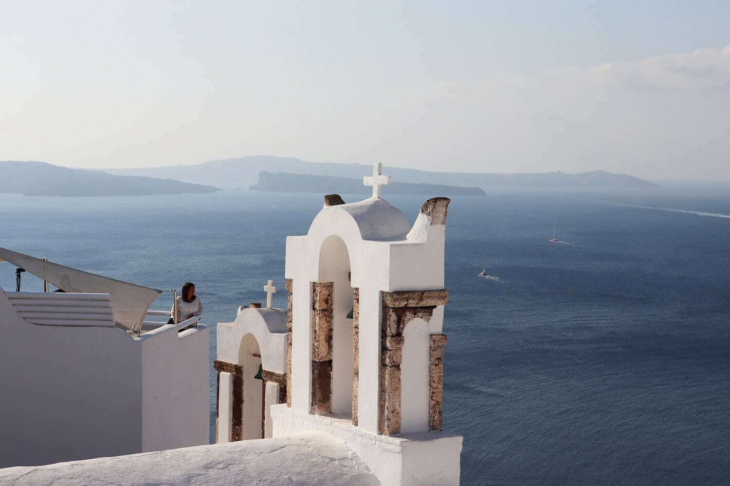 Santorin, en Grèce.