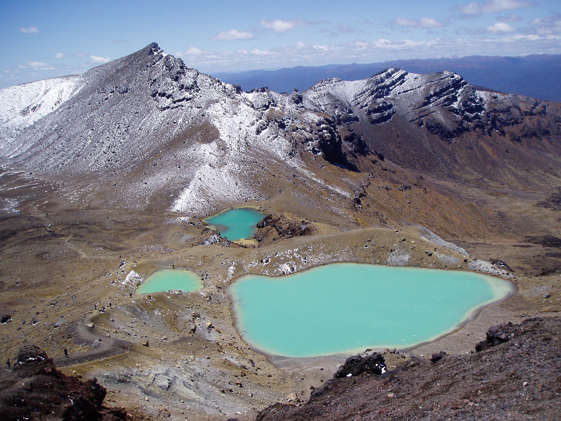 Tongariro Crossing, en Nouvelle-Zélande.
