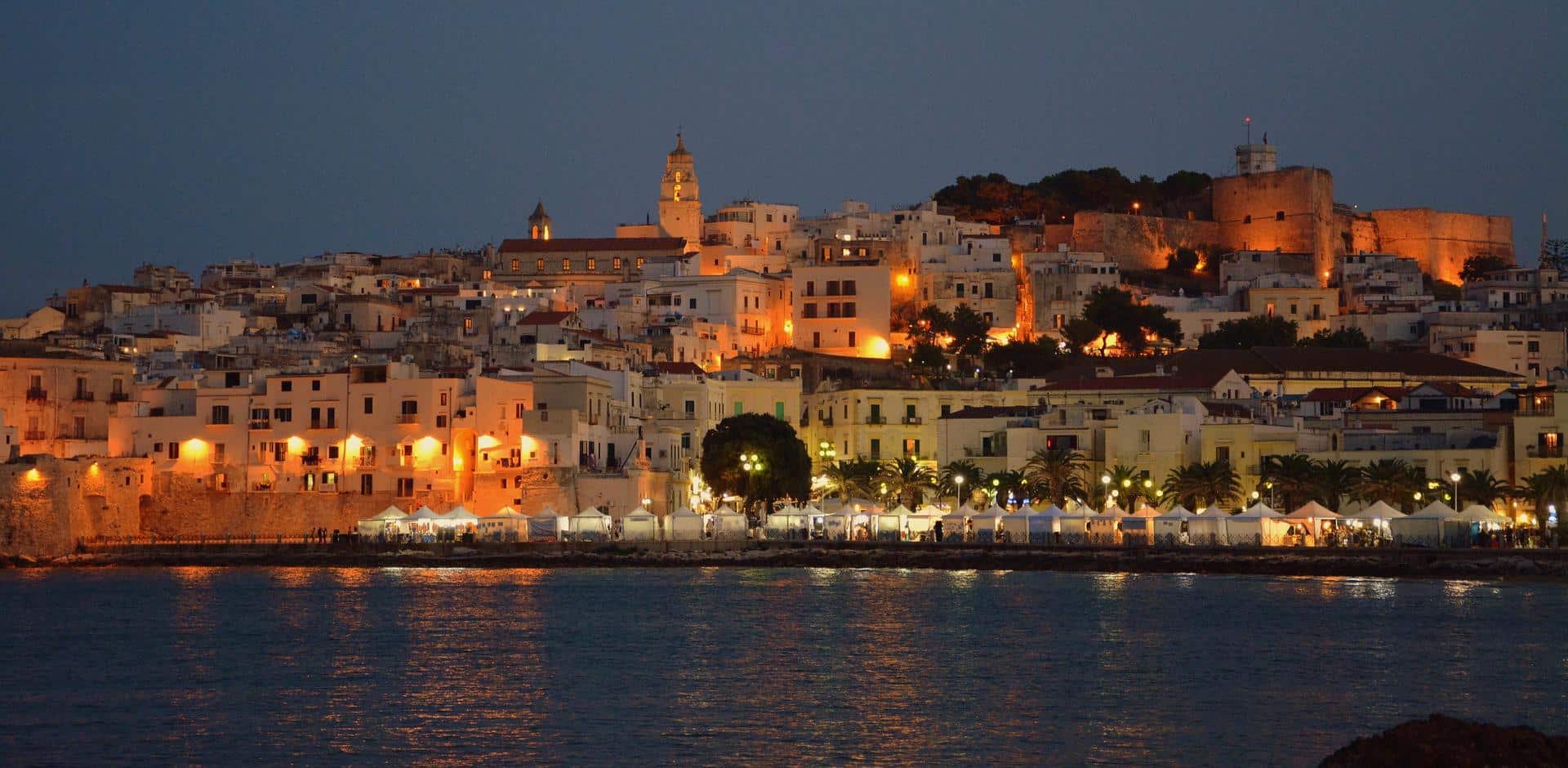 Vieste, dans la région des Pouilles (Italie)