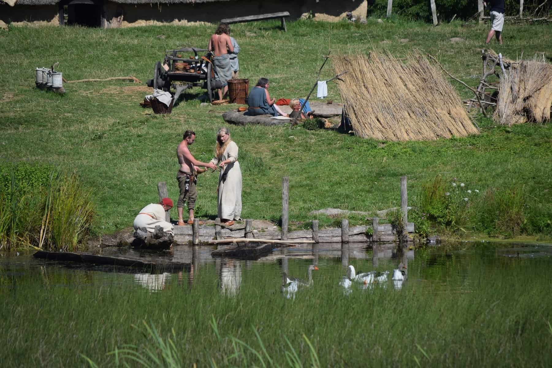 Photo d'illustration. Une reconstitution d'univers viking.