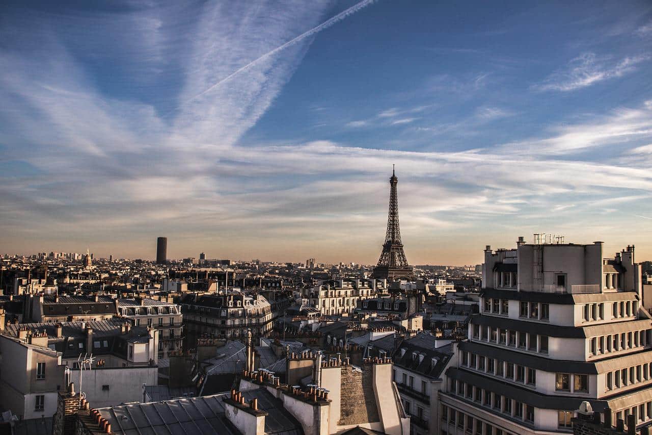 Photo d'illustration. Vue sur la Tour Eiffel.