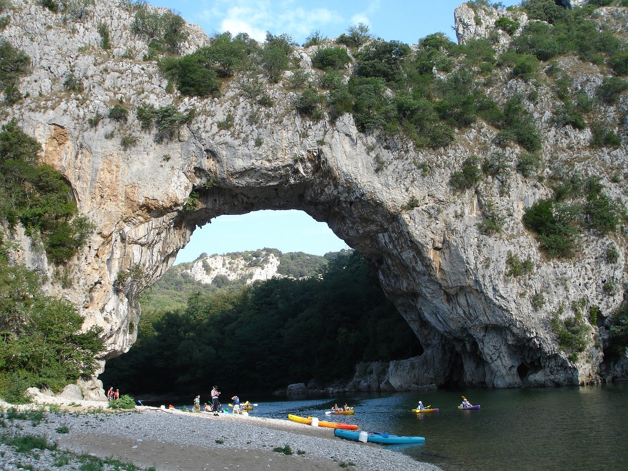 Photo d'illustration. Vallon-Pont-d'Arc, en Ardèche.