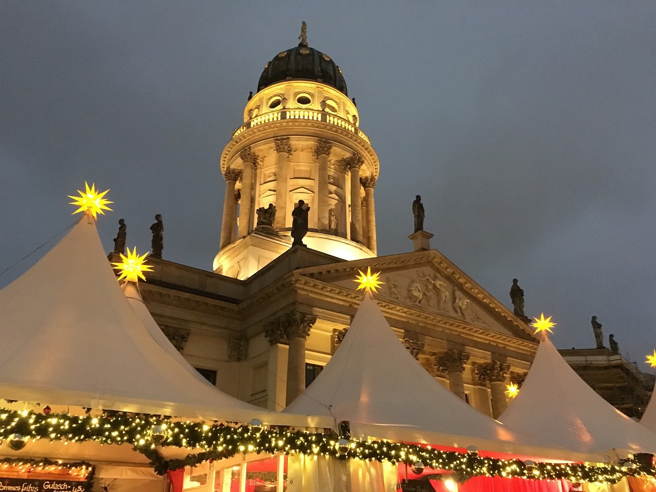 Photo d'illustration. Noël à Berlin, ici place Gendarmenmarkt.