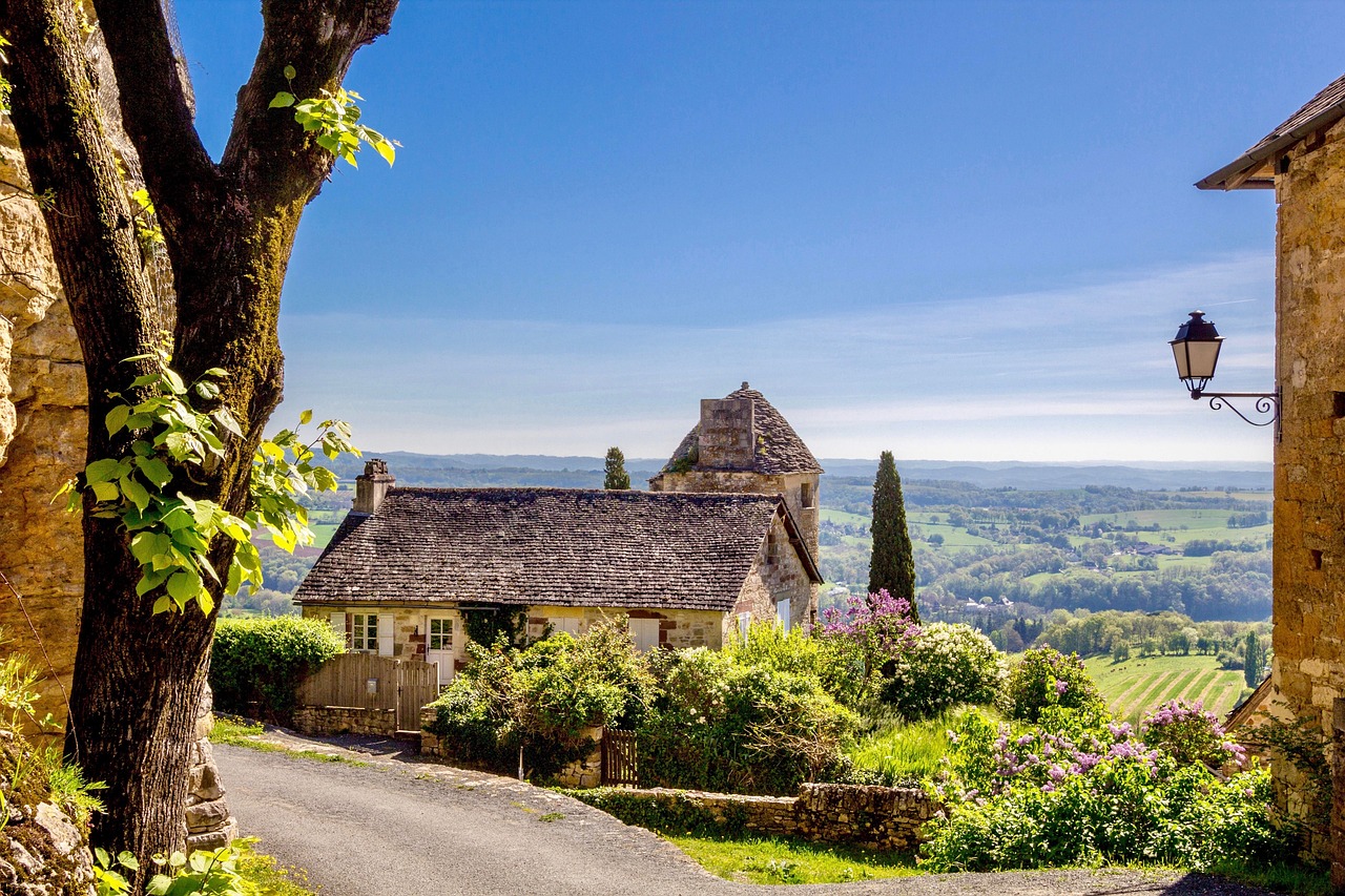 Photo d'illustration. Un paysage de Corrèze.