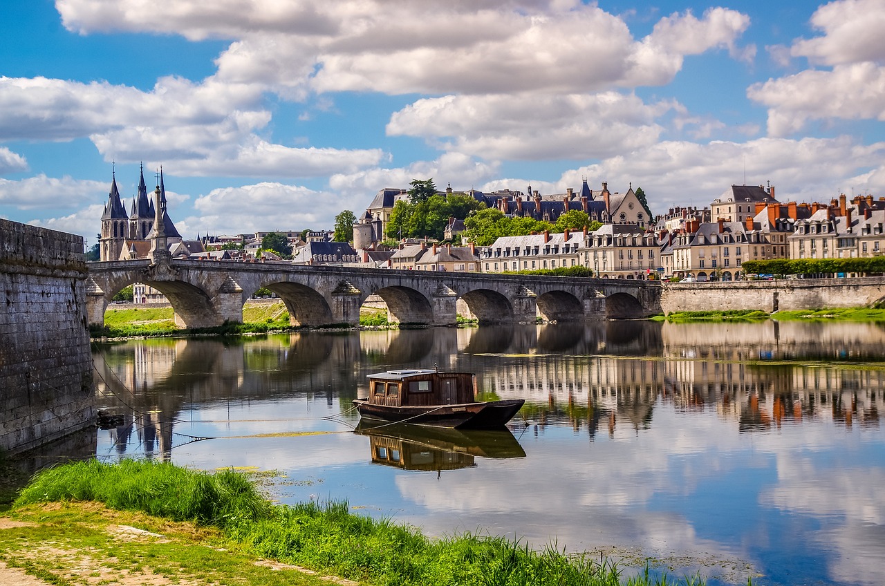 Photo d'illustration. La ville de Blois (Loir-et-Cher)