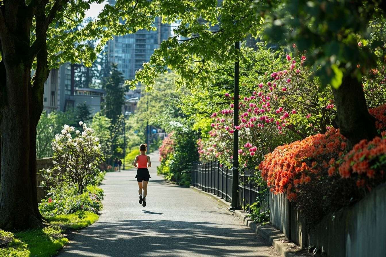 Image d'illustration. Vue pittoresque d un coureur
