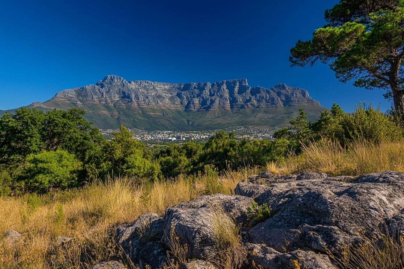 Image d'illustration. Vue panoramique de la montagne de la table