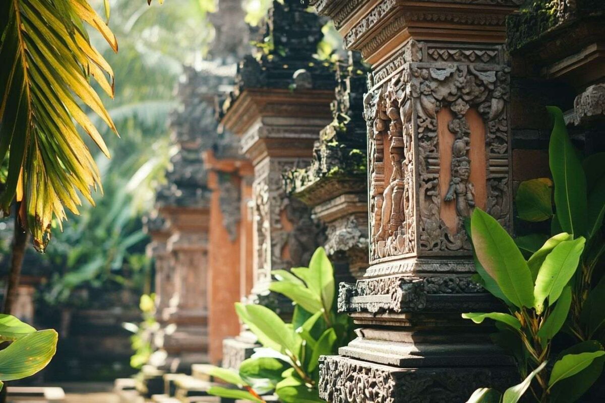 Temple balinais traditionnel