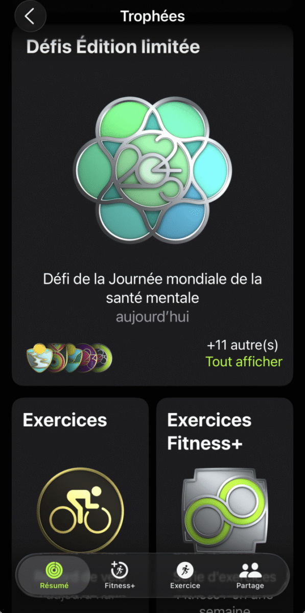 Badge santé mentale