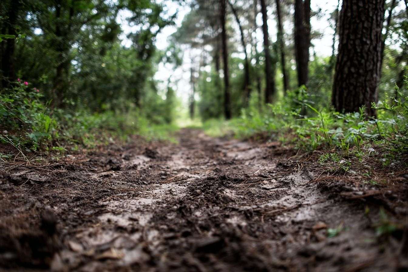 Trail and trees