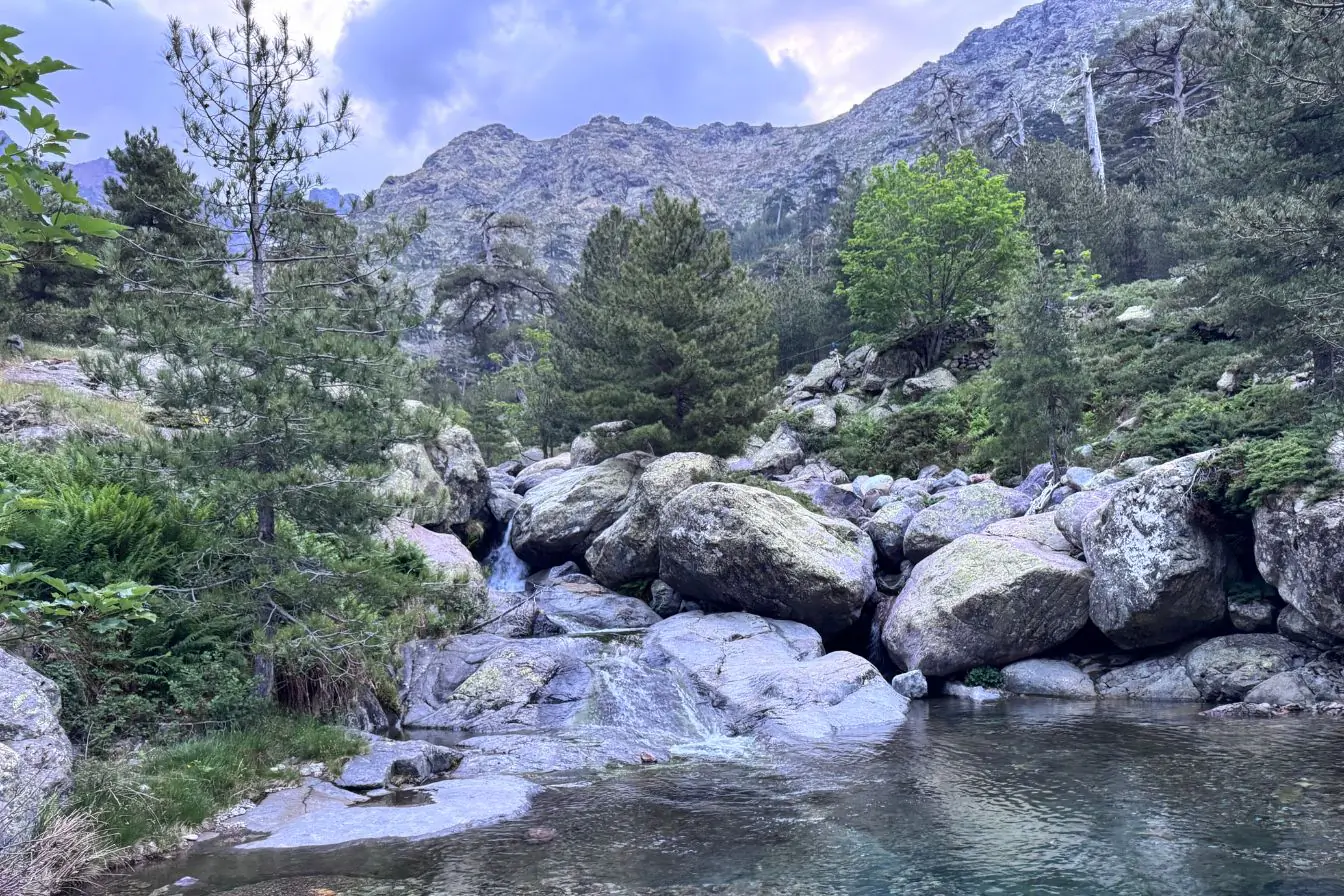 Environ de la Bergerie de Ballone sur le GR20